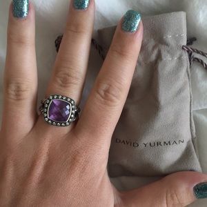 David Yurman Albion Ring (amethyst)